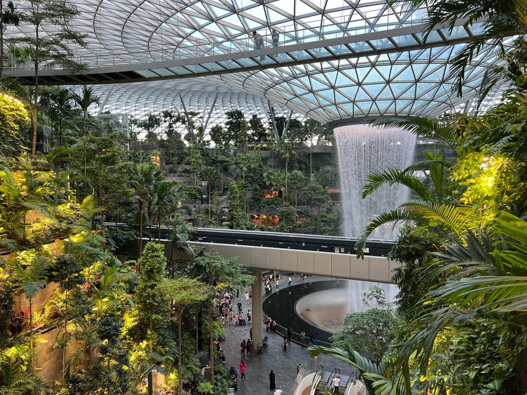 Jewel at Changi Airport, Singapore.