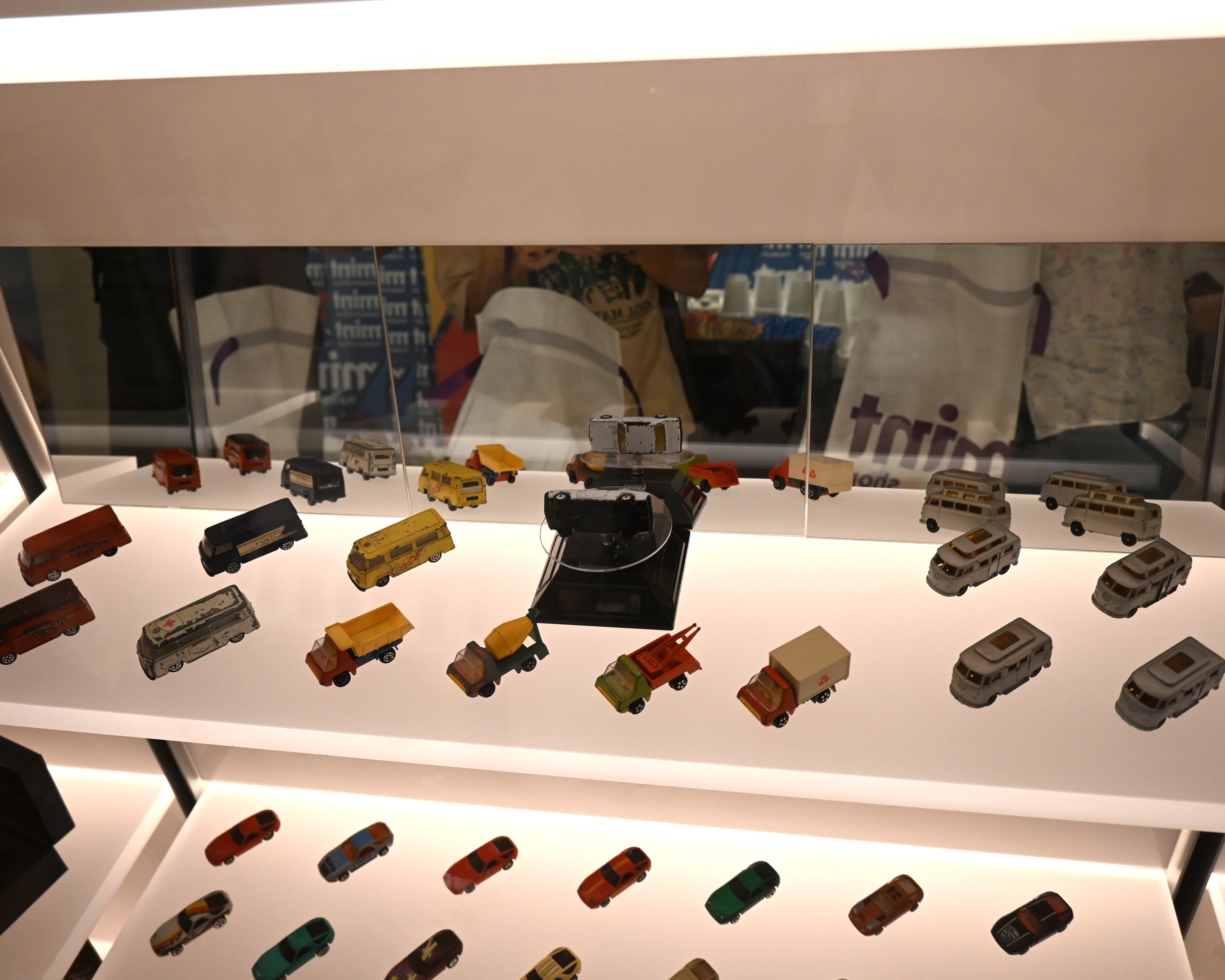 Diecast toy cars manufactured in Singapore, at the MINT Museum of Singapore. 